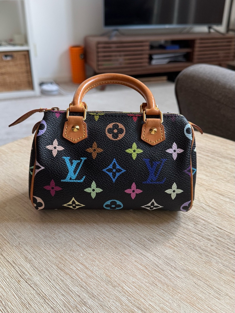 Louis Vuitton Mini Speedy HL - Monogram Multicolor Noir